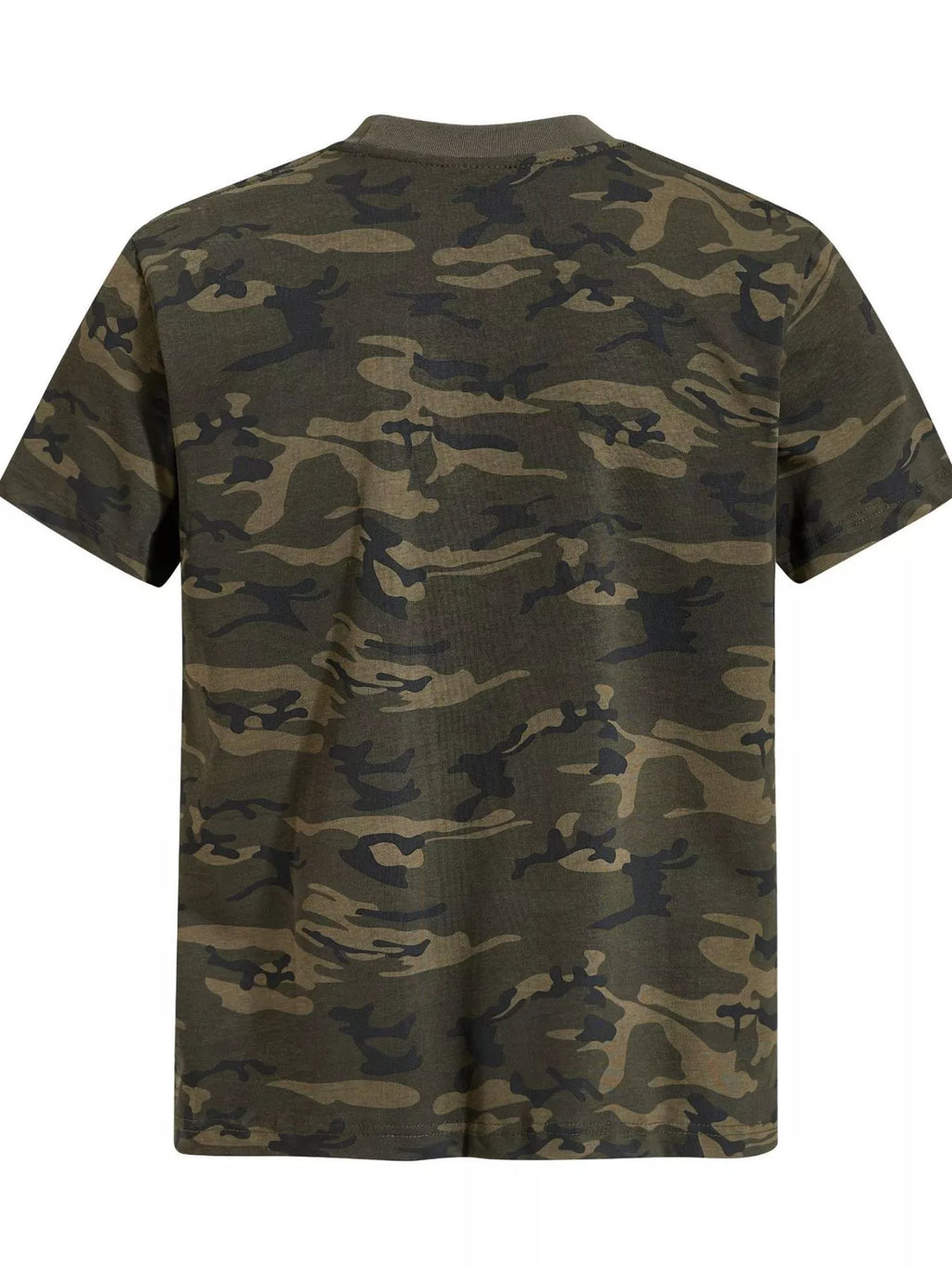 Men's Camouflage Print Short Sleeve T-Shirt
