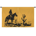 Baha Ranch Desert Cowboy Window Curtain 52"x63" Made in America