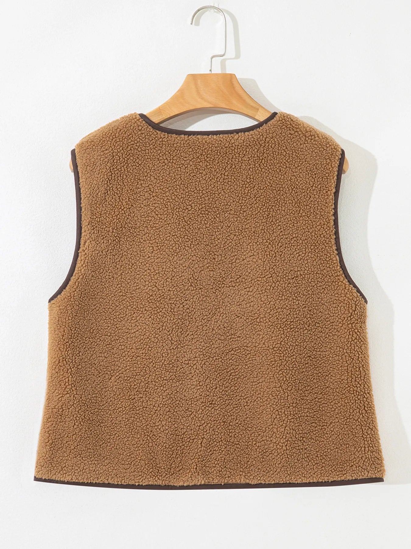 Double Tied Front Vest Coat