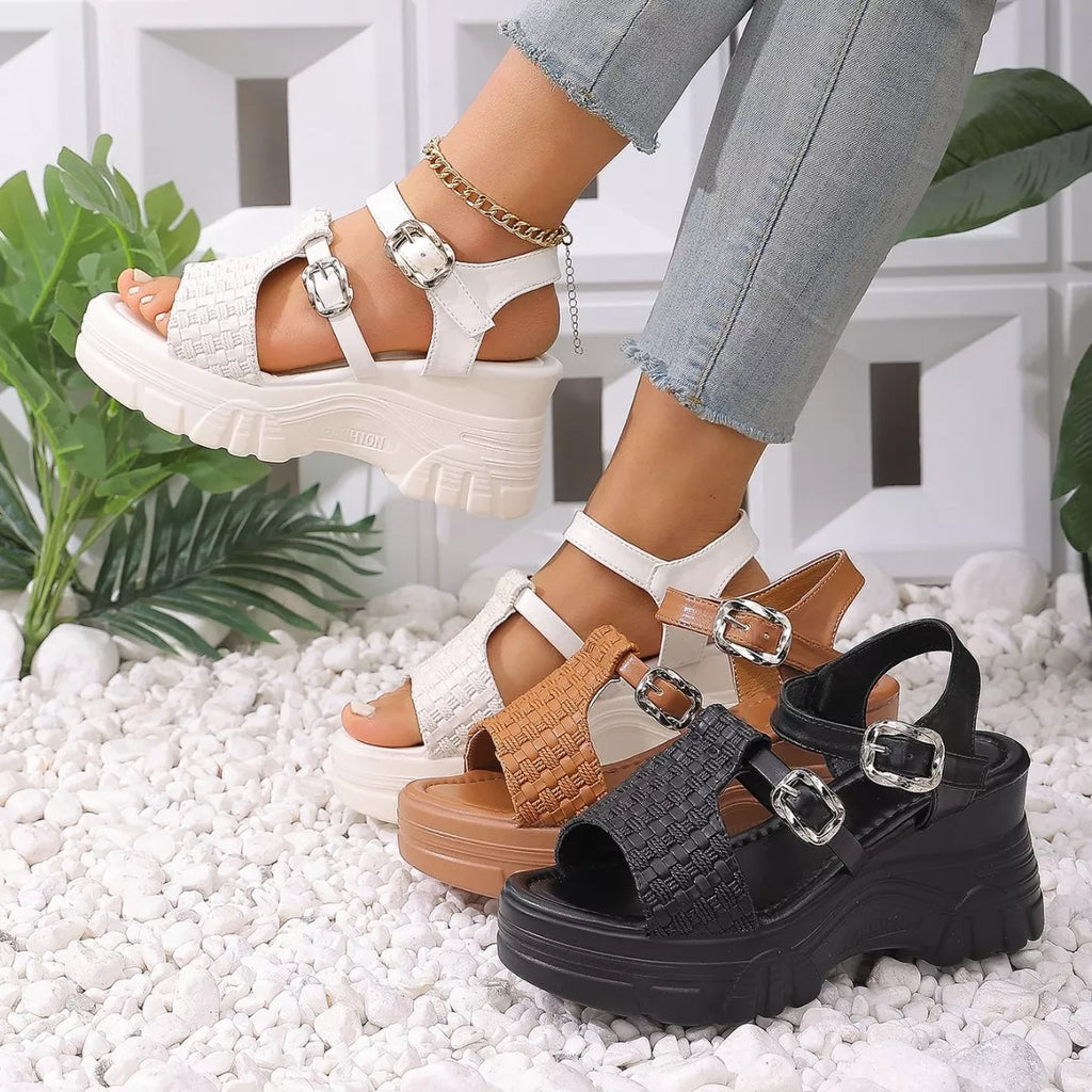 Open Toe Wedge Sandals
