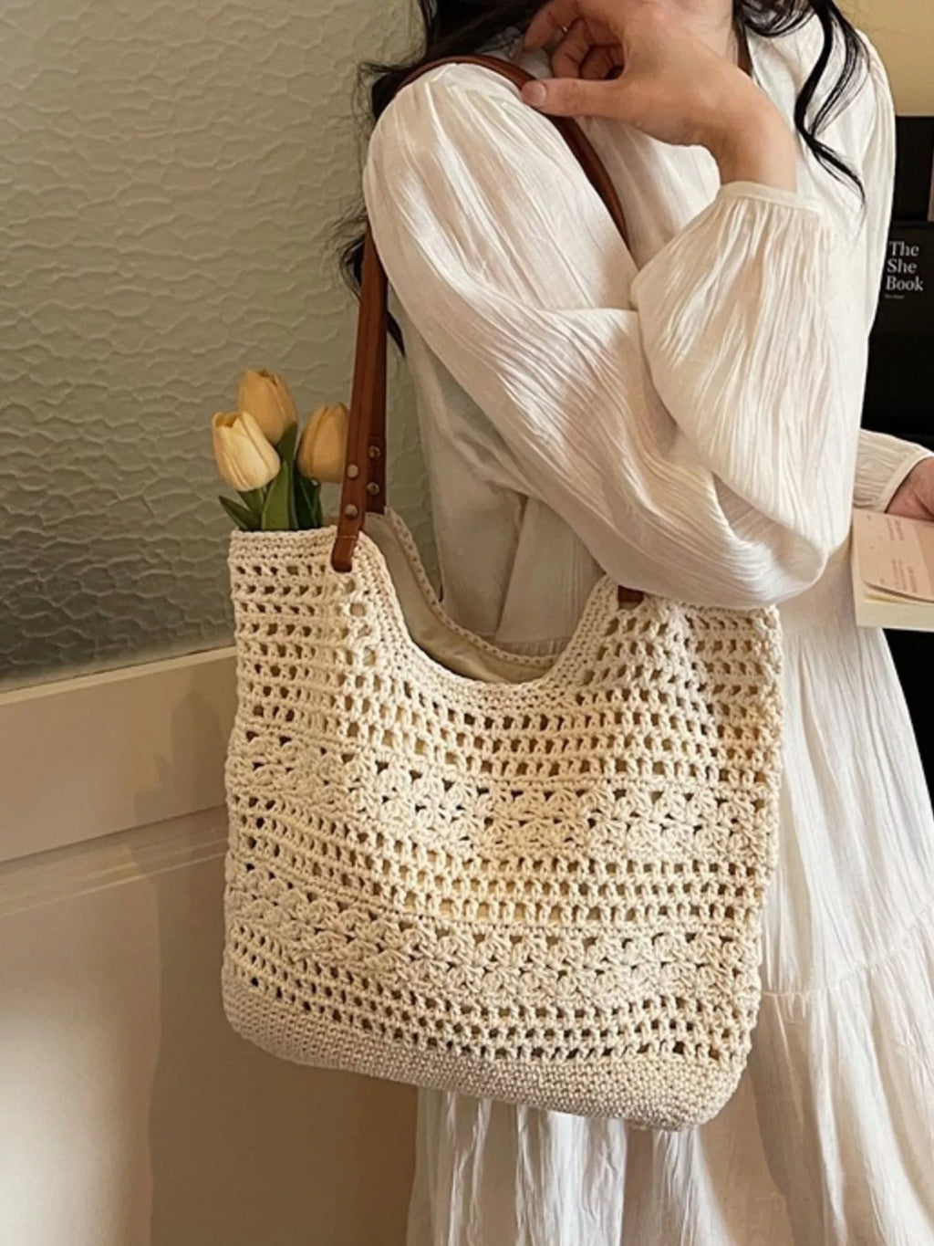 Crochet Knitted Shoulder Bag