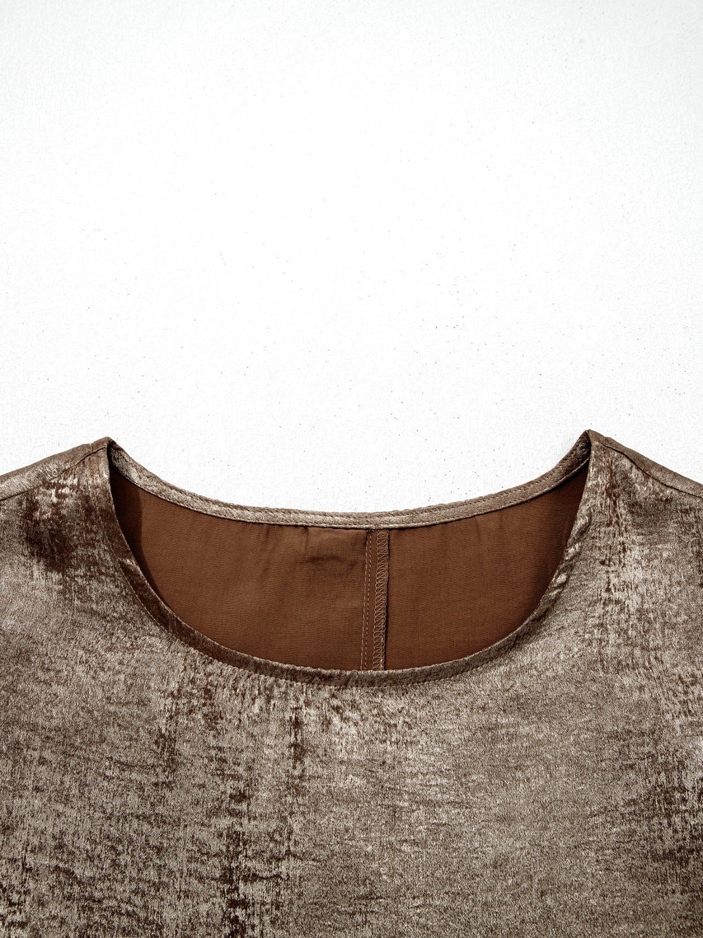 Ruffled Round Neck Tank
