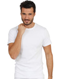 MaRe Premium Quality 100% Brushed Cotton/Fleece Men's Crew Neck T-Shirt. Proudly Made in Italy.
