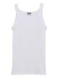 BASIC COTTON Free Spirit Premium Quality 100% Ribbed Cotton Men's Muscle Shirt Made in Italy (901)