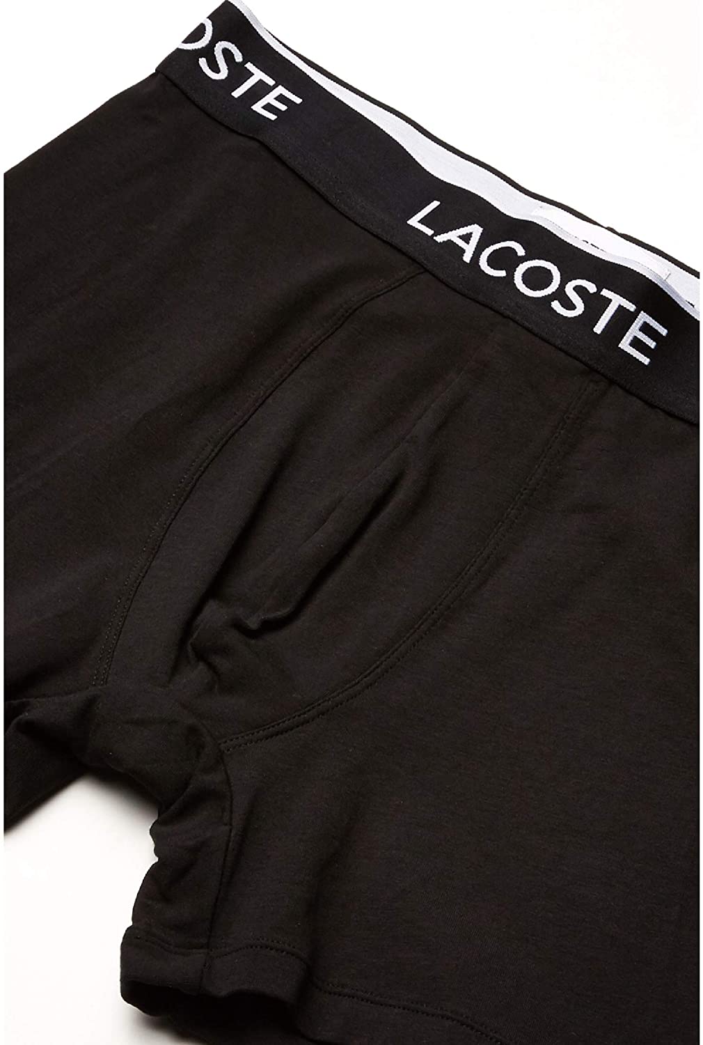 Lacoste Underwear Men's 3-Pack Classic Cotton Stretch Boxer Briefs