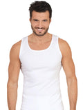 MaRe Premium Quality 100% Brushed Cotton/Fleece Men's Sleeveless Tank. Proudly Made in Italy.