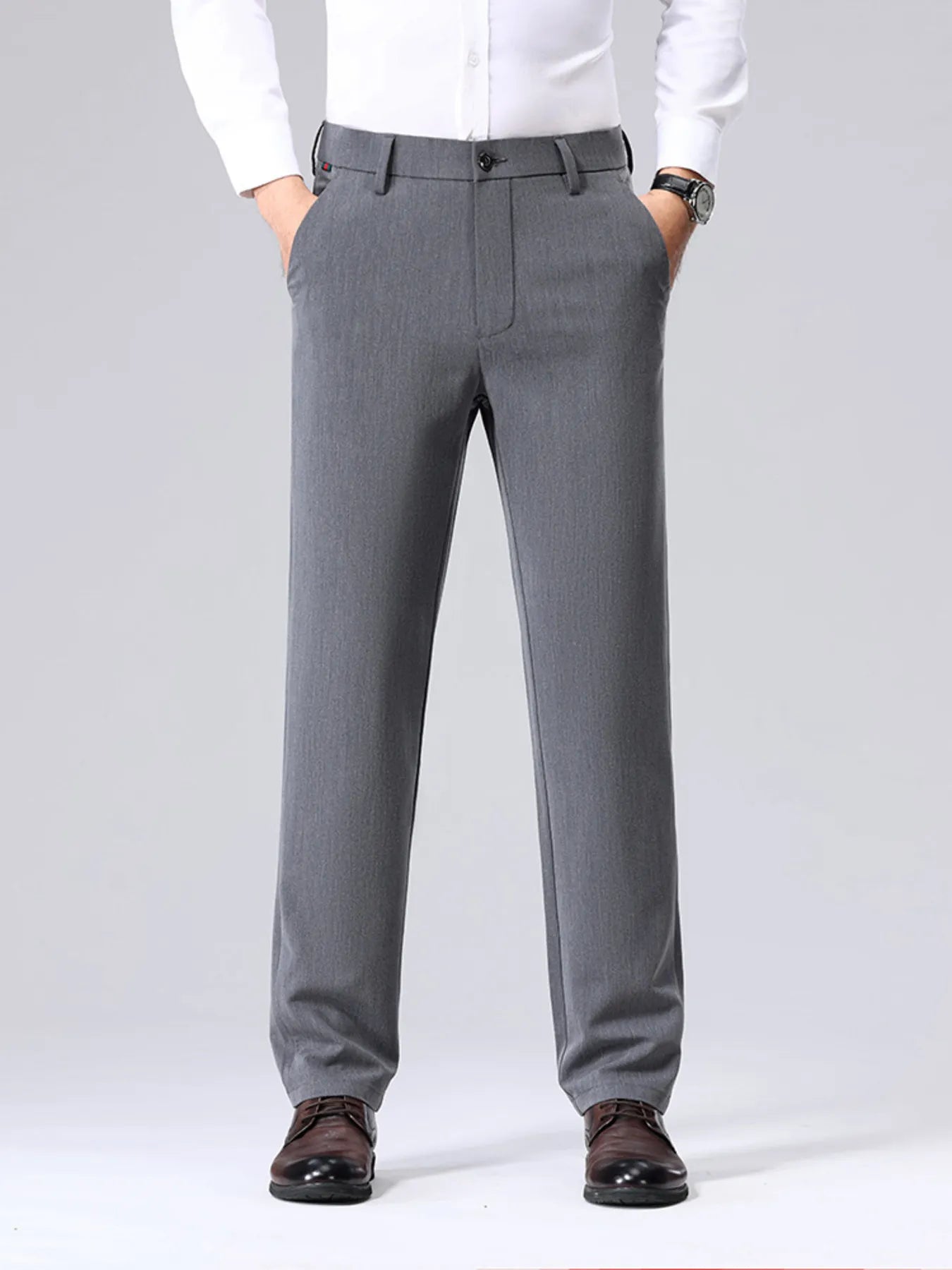 Men's Relaxed Fit Pants with Pockets