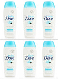Baby Dove Body Wash Tip To Toe Sensitive Moisture 1.8 Oz Travel Size (Pack Of 6)