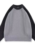 Men's Round Neck Raglan Sleeve Sweater