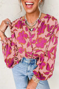 Printed Button Up Shirt