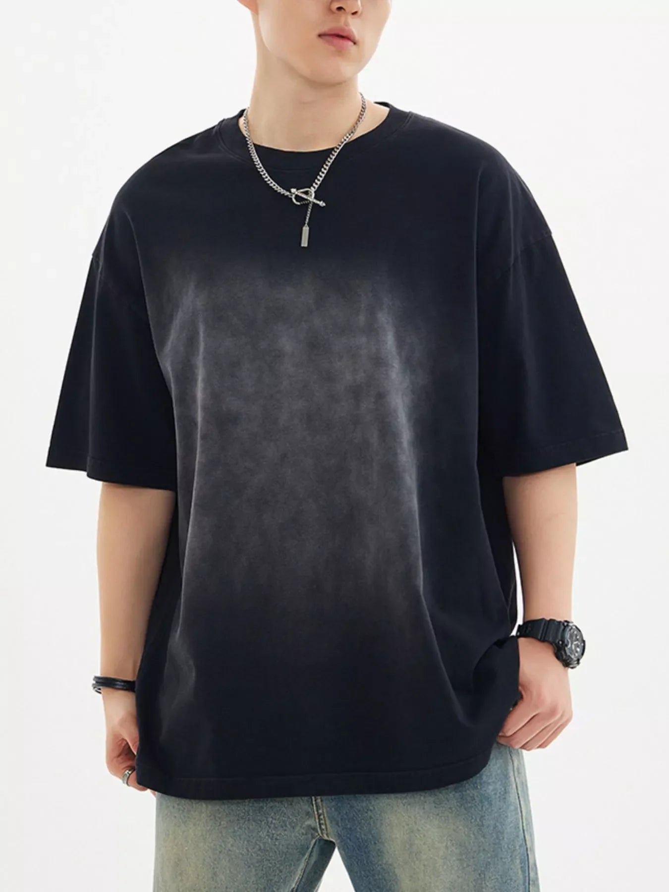 Men's Round Neck Half Sleeve T-Shirt