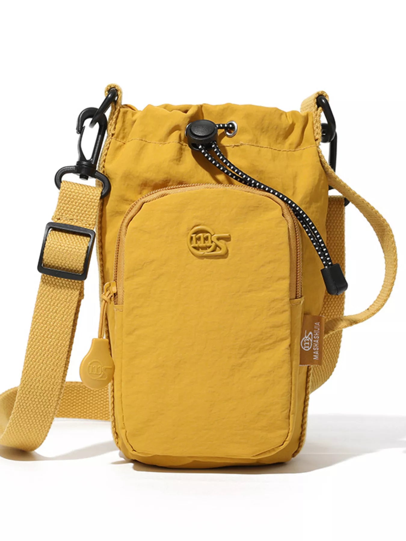 Drawstring Closure Lightweight Crossbody Bag