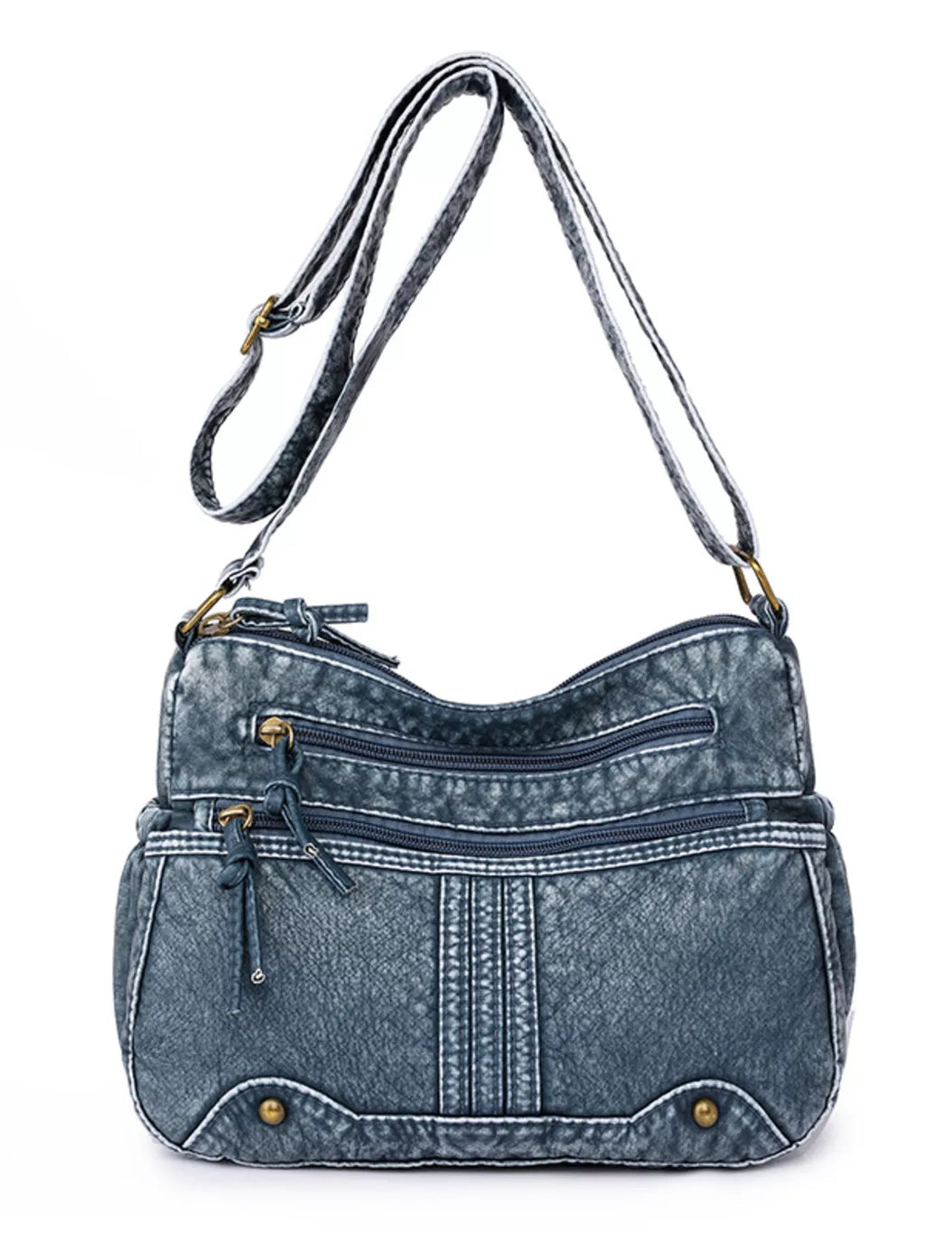 Multi-Pocket Crossbody Bag