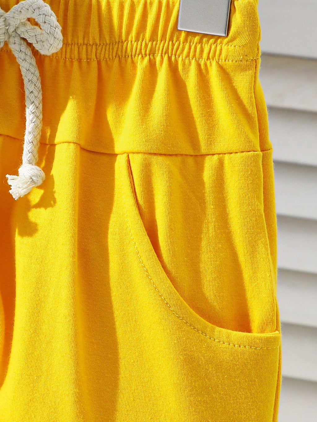 Children's Tropical Print Tee & Shorts Set