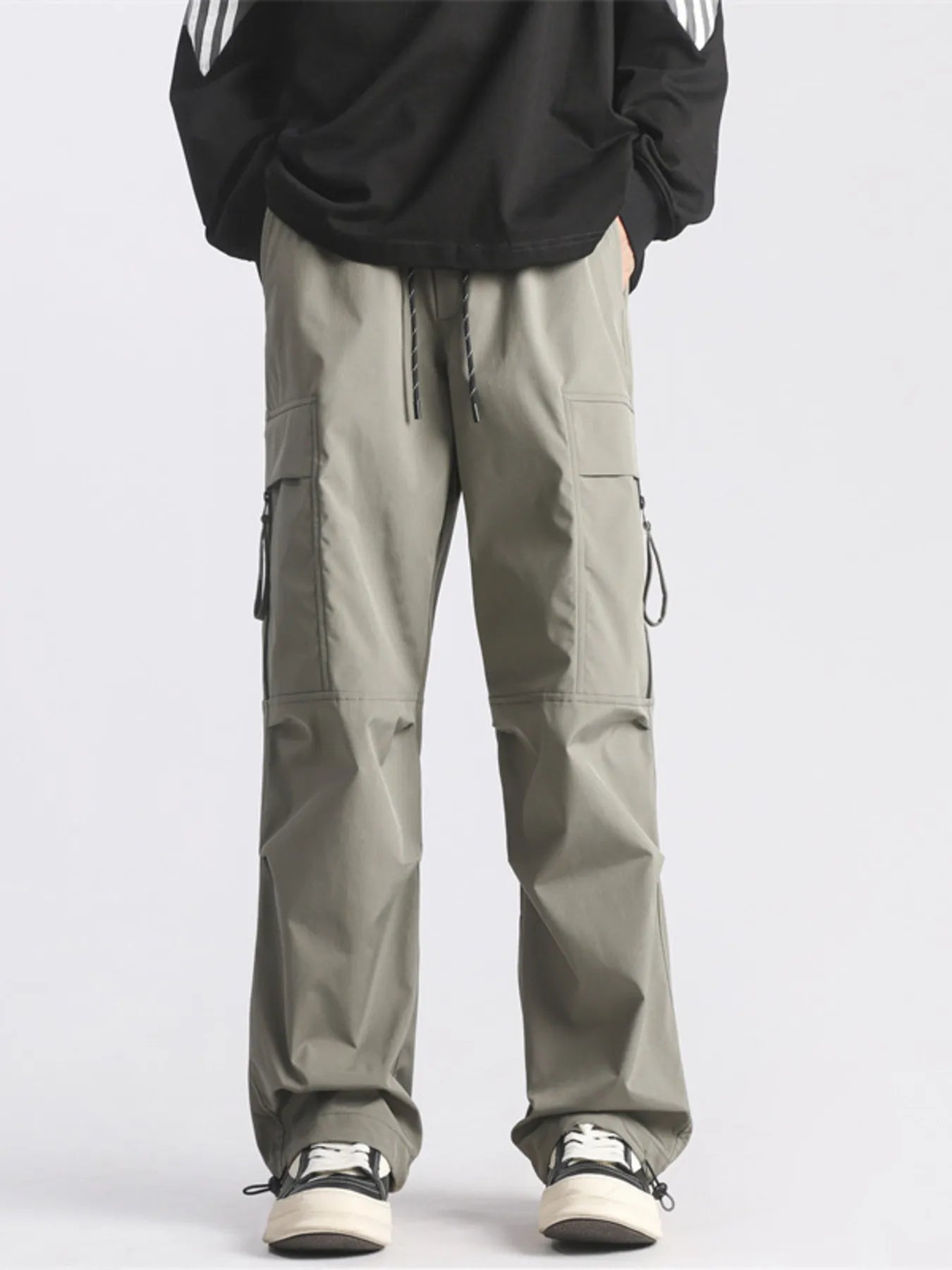 Men's Plus Size Loose Fit Cargo Pants