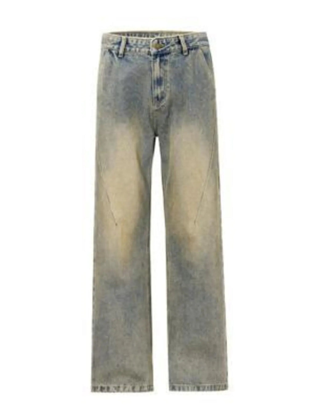 Men's Vintage Wash Straight Leg Jeans