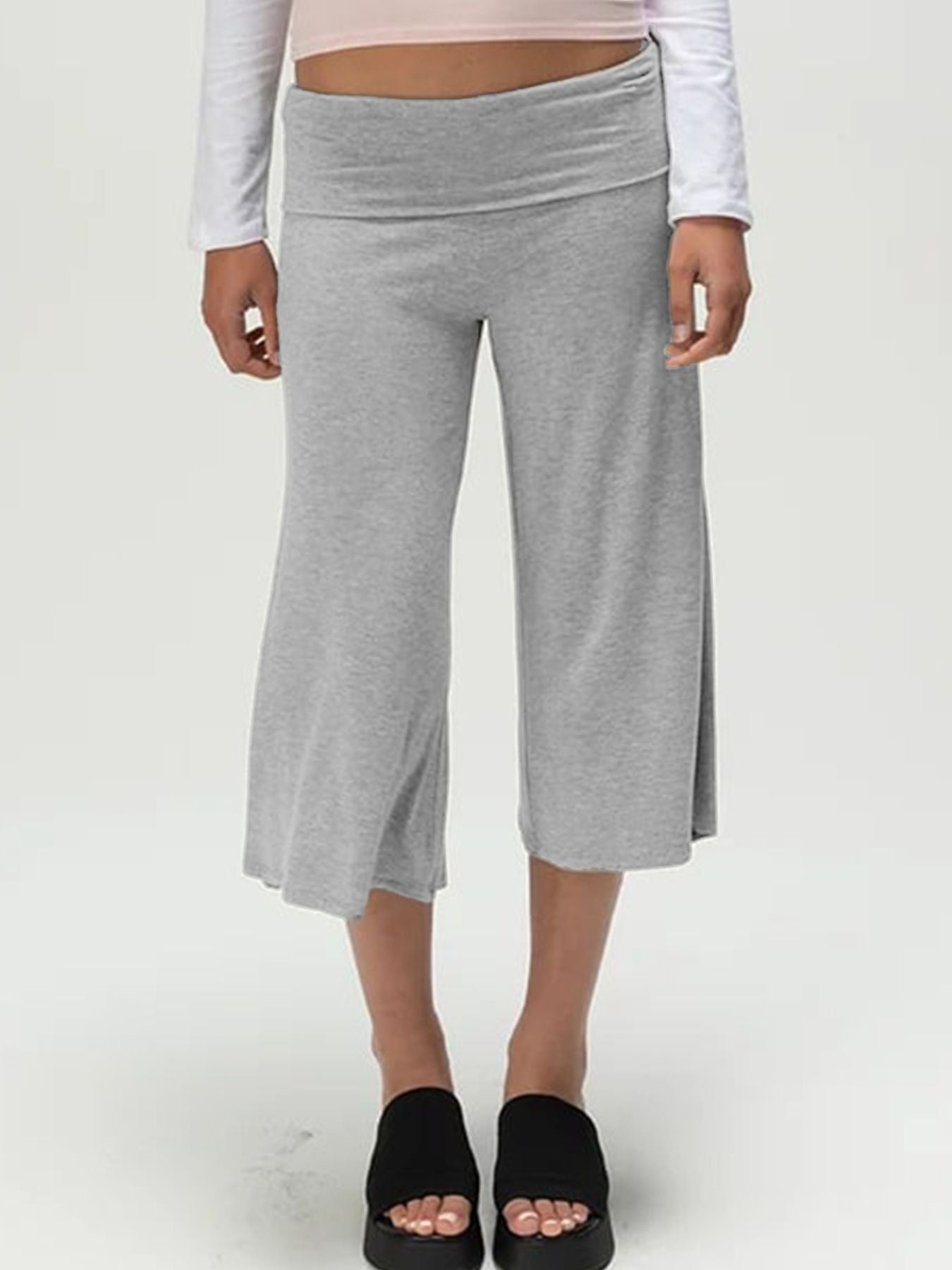 Wide Leg Capris
