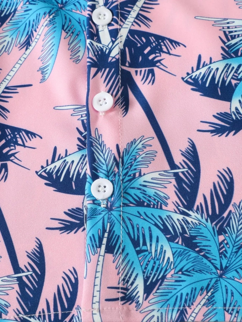 Children's Tropical Print Shirt and Shorts Set