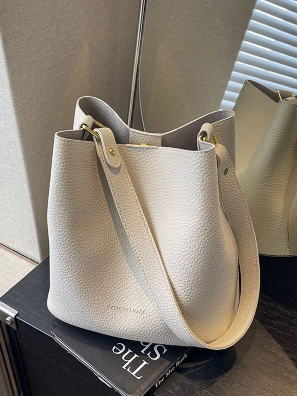 Solid Color Tote Bag