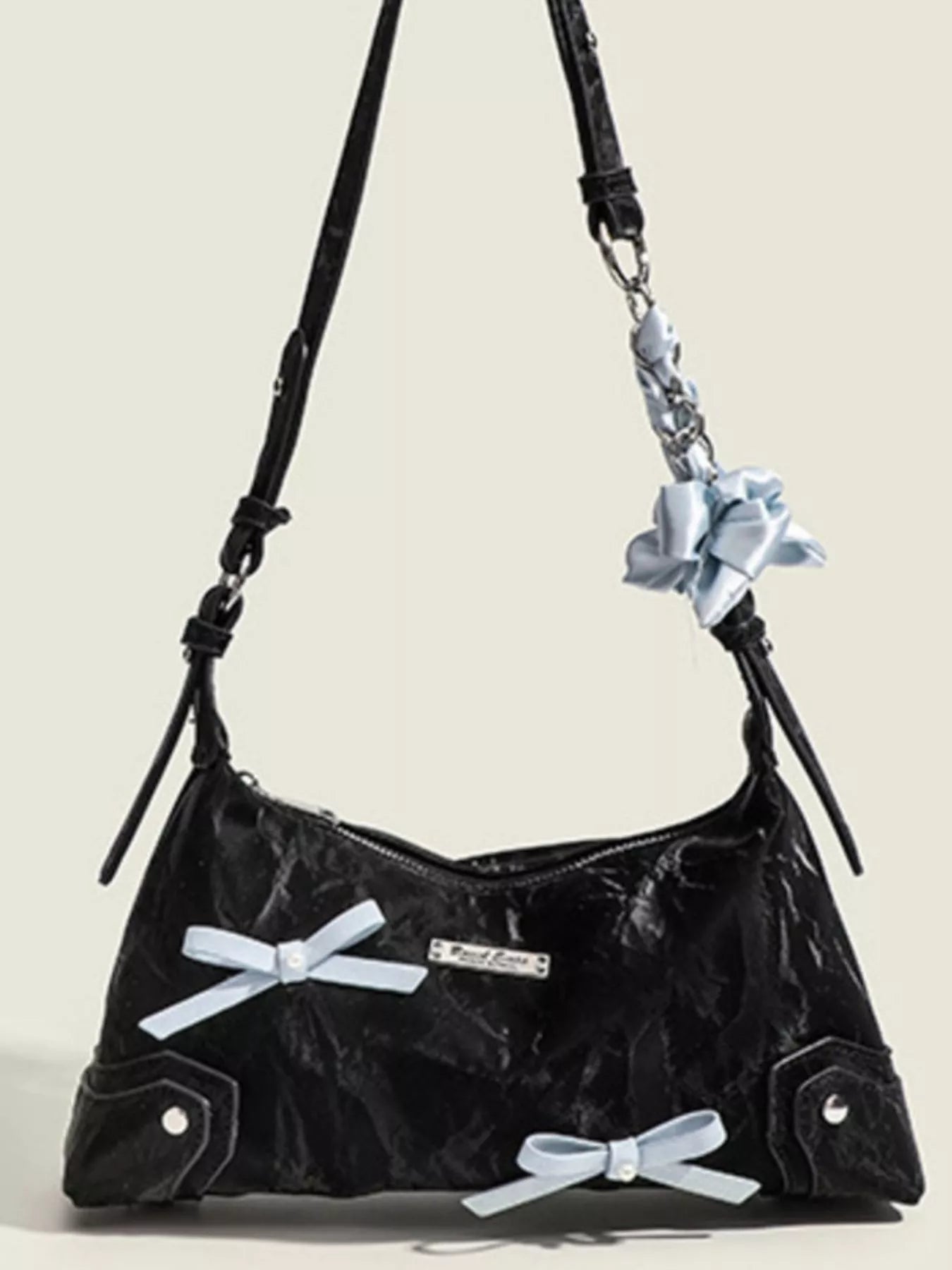Bow Decor Shoulder Bag