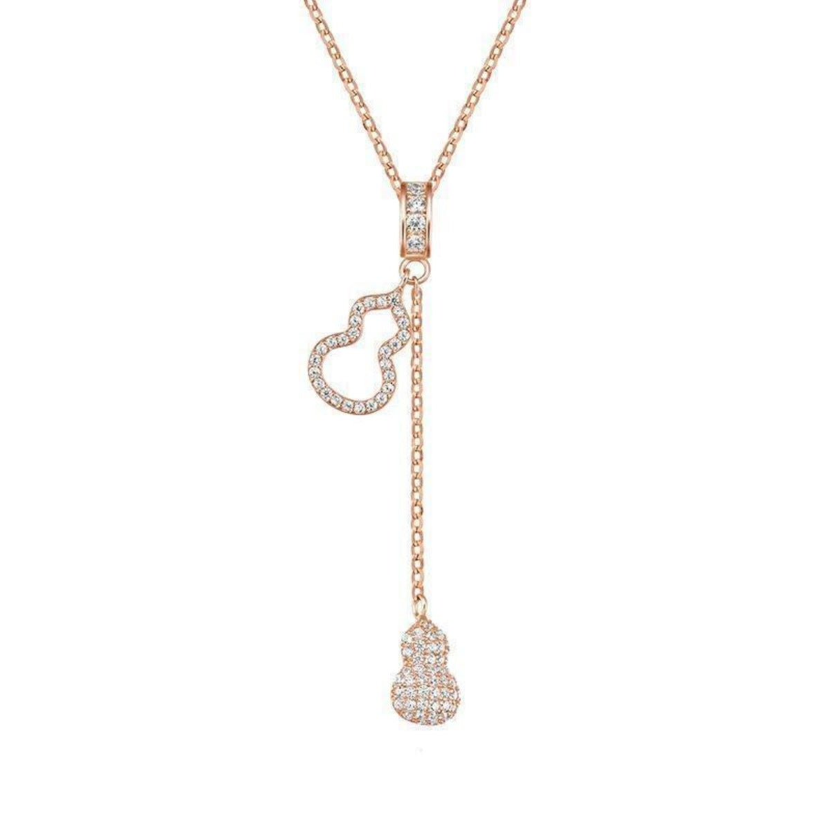 Gourd Y-Shaped Necklace