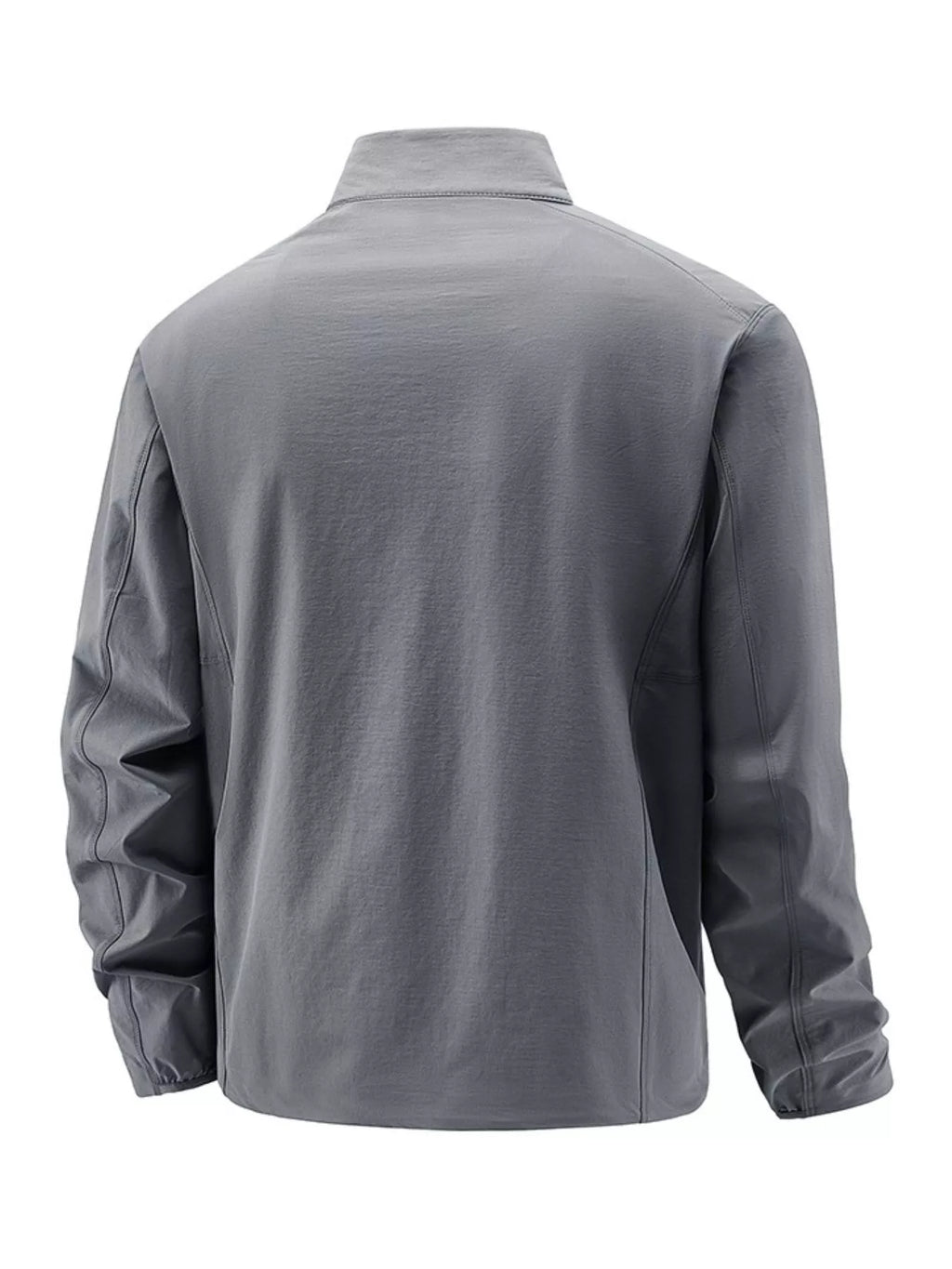 Men's Plus Size Zip Up Lightweight Windproof Outdoor Jacket