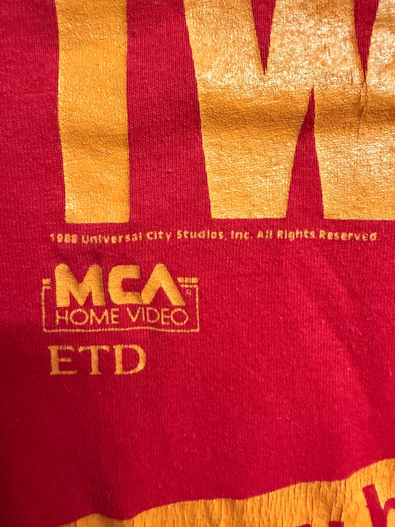 VTG Twins Movie Promo T-shirt 1988 Schwarzenegger Devito