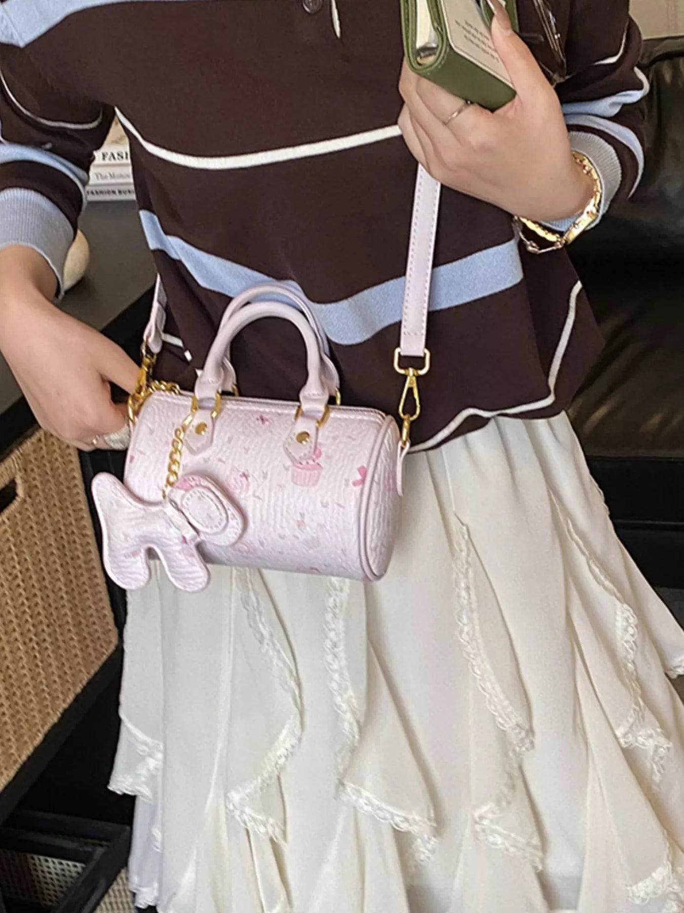 Barrel Crossbody Bag