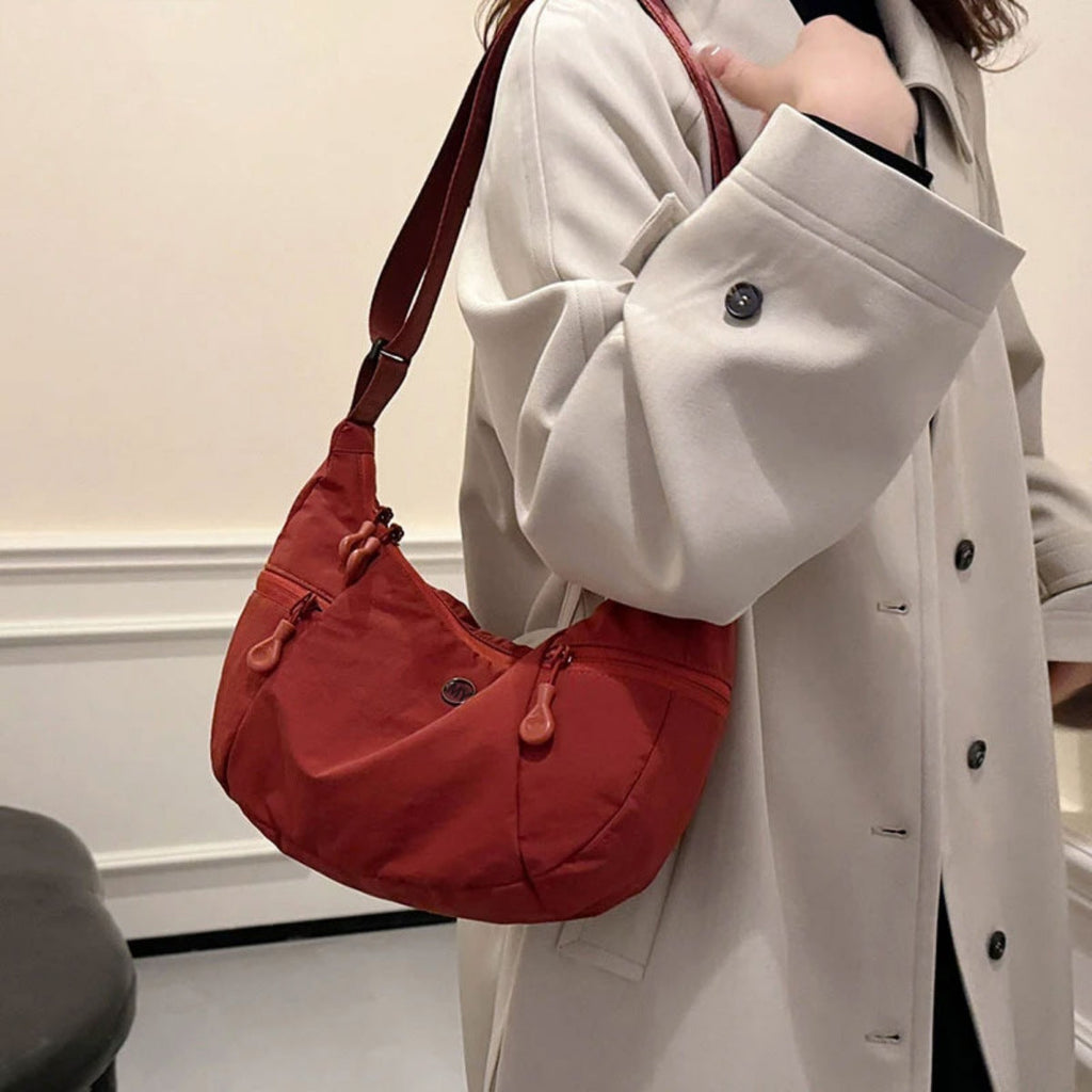 Lightweight Nylon Crossbody Bag