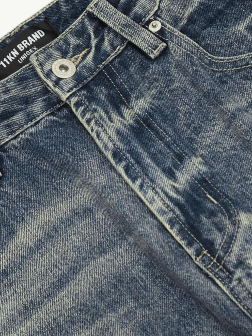 Men's Distressed Flare Jeans