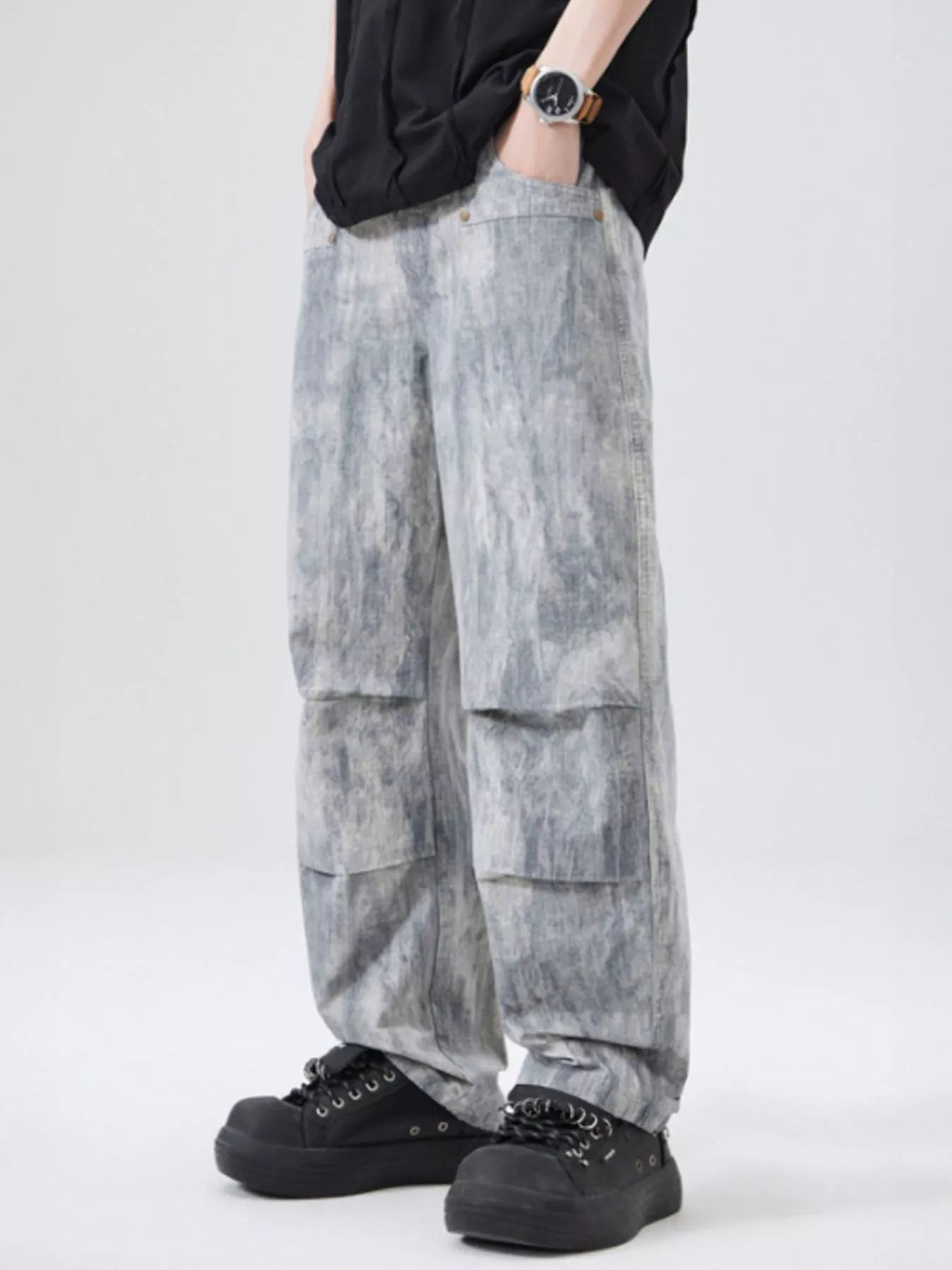 Men's Wide Leg Pants