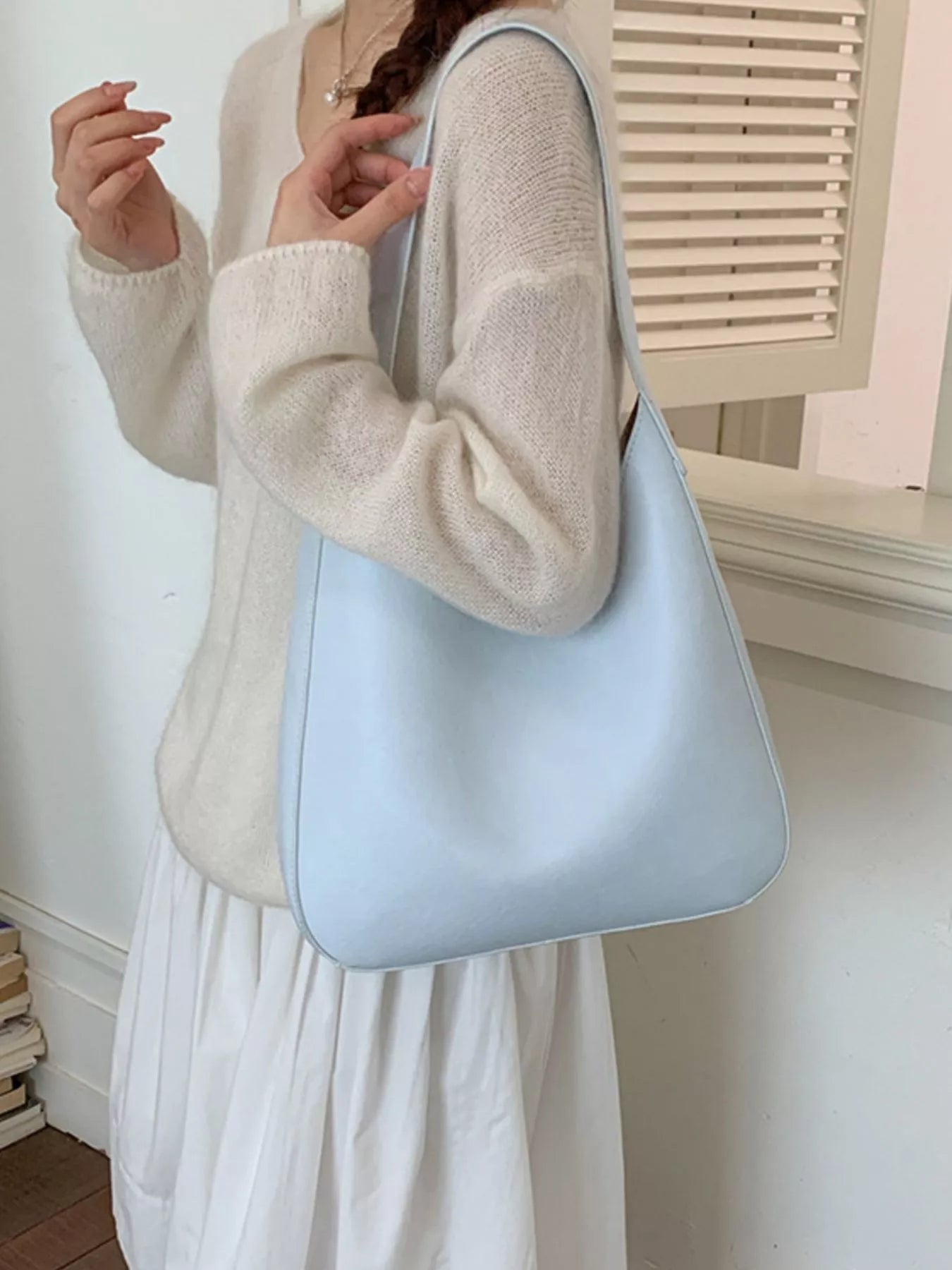 PU Leather Shoulder Bag