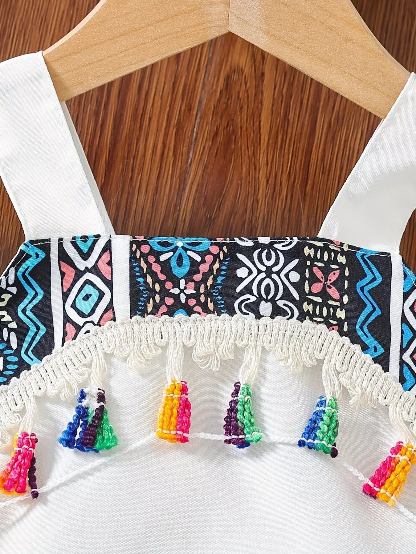 Children's Tassel Tank and Pants Set