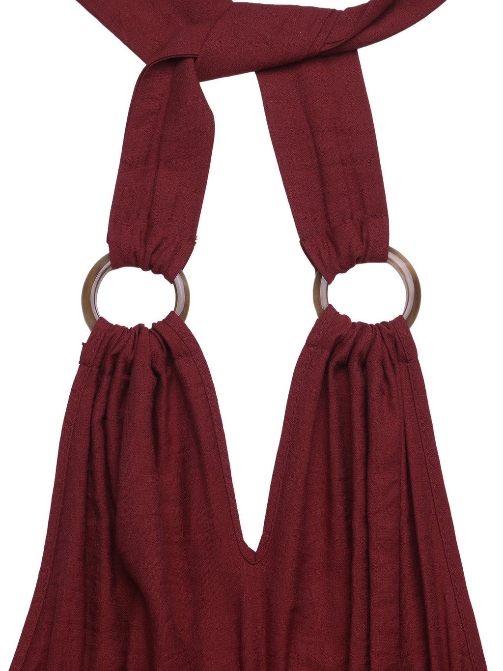 V-Neck Sleeveless Wide Leg Jumpsuit