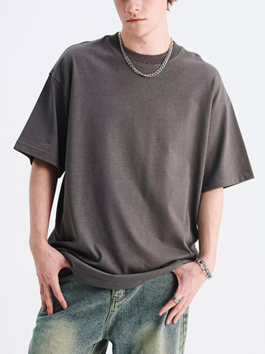 Men's Round Neck Short Sleeve T-Shirt
