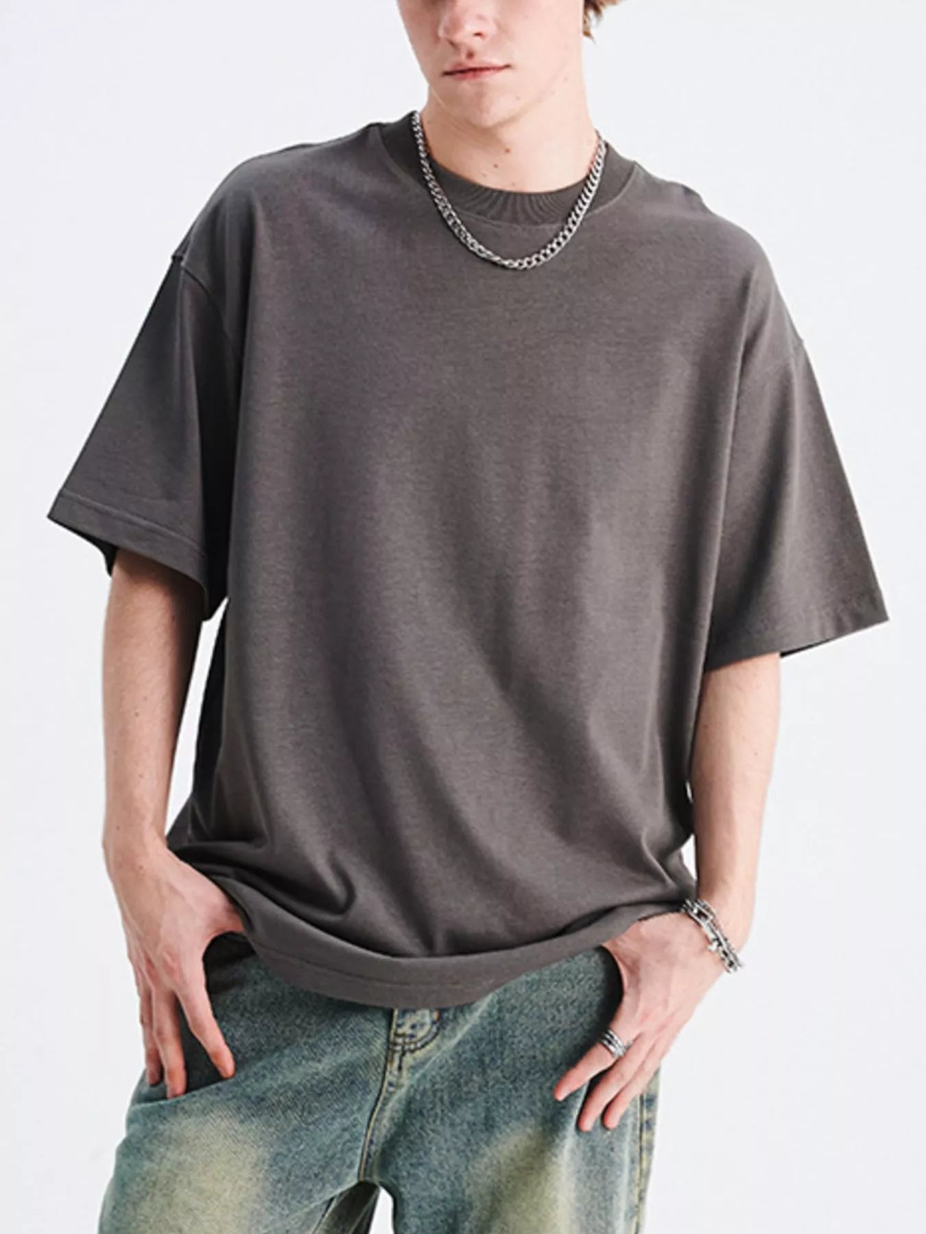 Men's Round Neck Short Sleeve T-Shirt