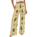 Baha Ranch The Last Roundup Rodeo High Waisted Wide Leg Pants