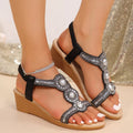 Open Toe Wedge Sandals