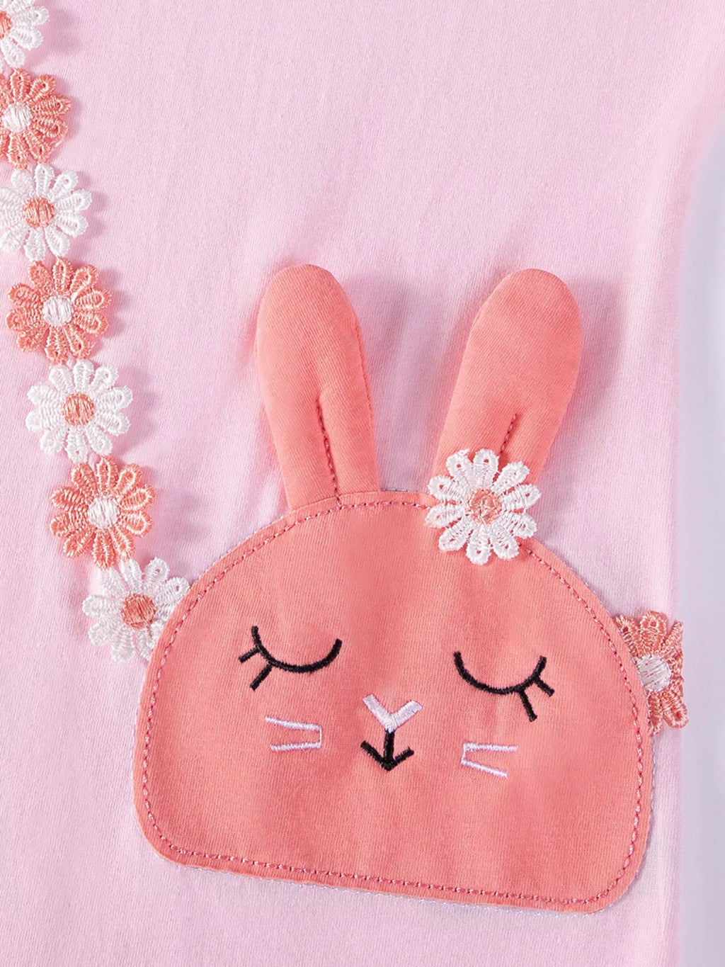 Children's Bunny Ruffle Hem Dress
