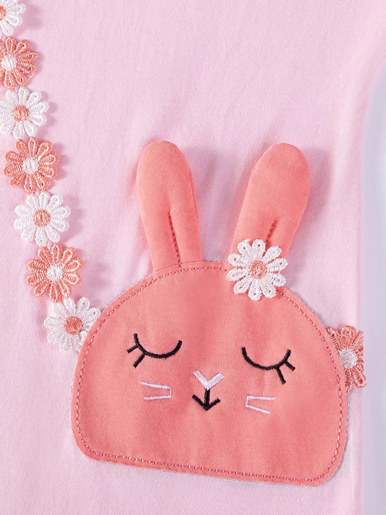 Children's Bunny Ruffle Hem Dress