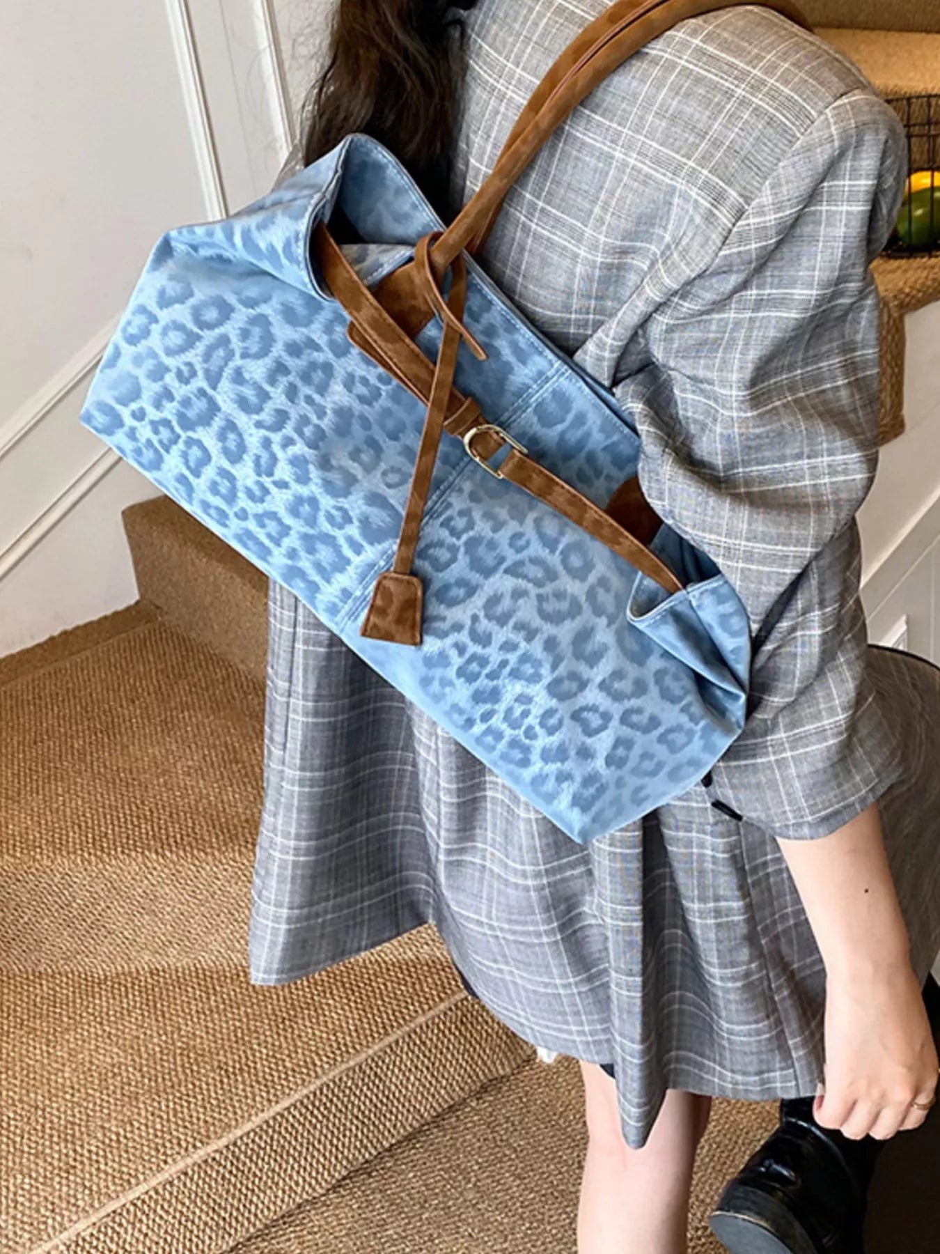 Leopard Print Handbag
