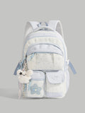Star Pattern Lightweight Backpack Bag