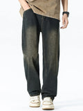 Men's Relaxed Fit Washed Jeans
