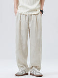 Men's Drawstring Wide leg Pants
