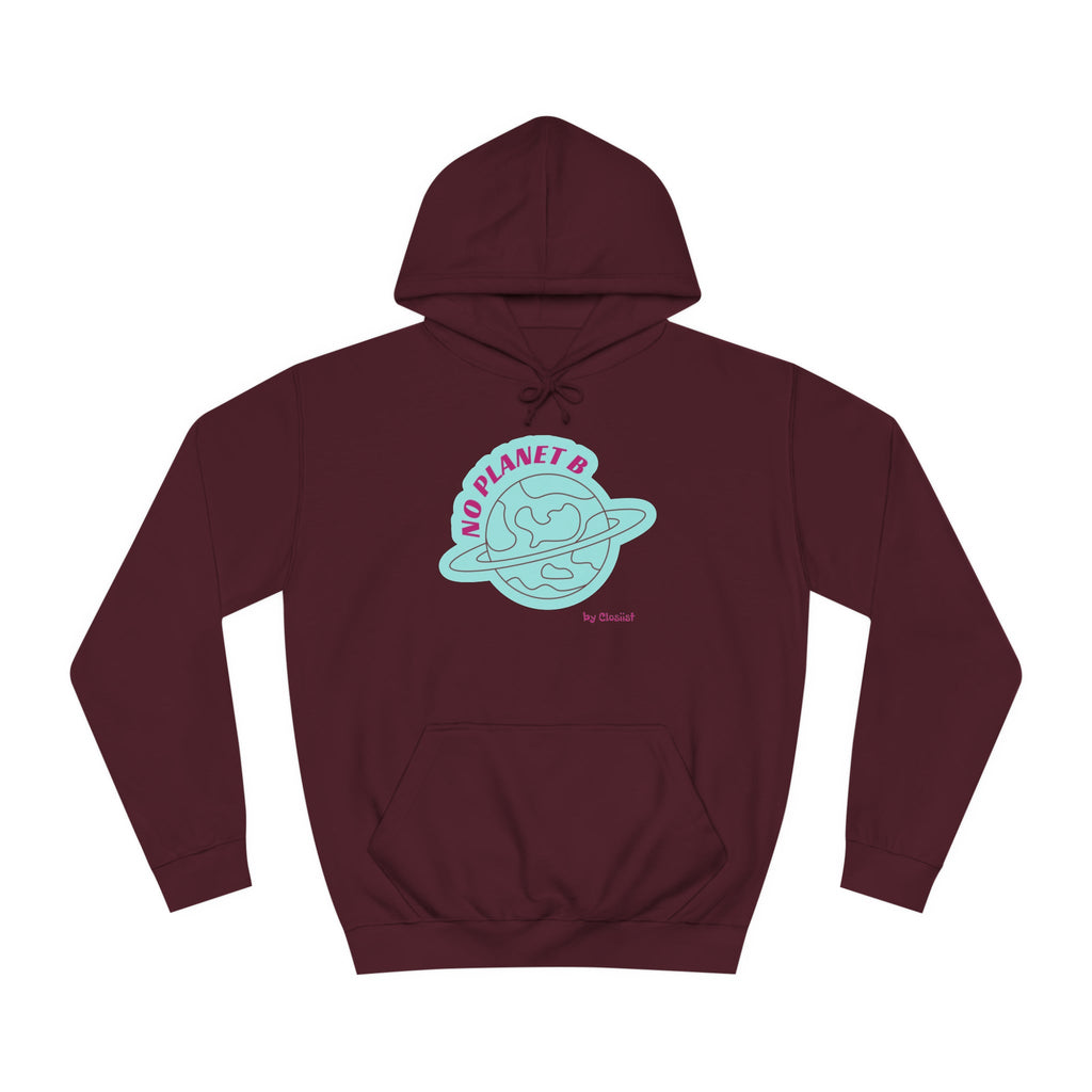 No Planet B Unisex Hoodie – Eco-Conscious Cotton Blend Sweatshirt