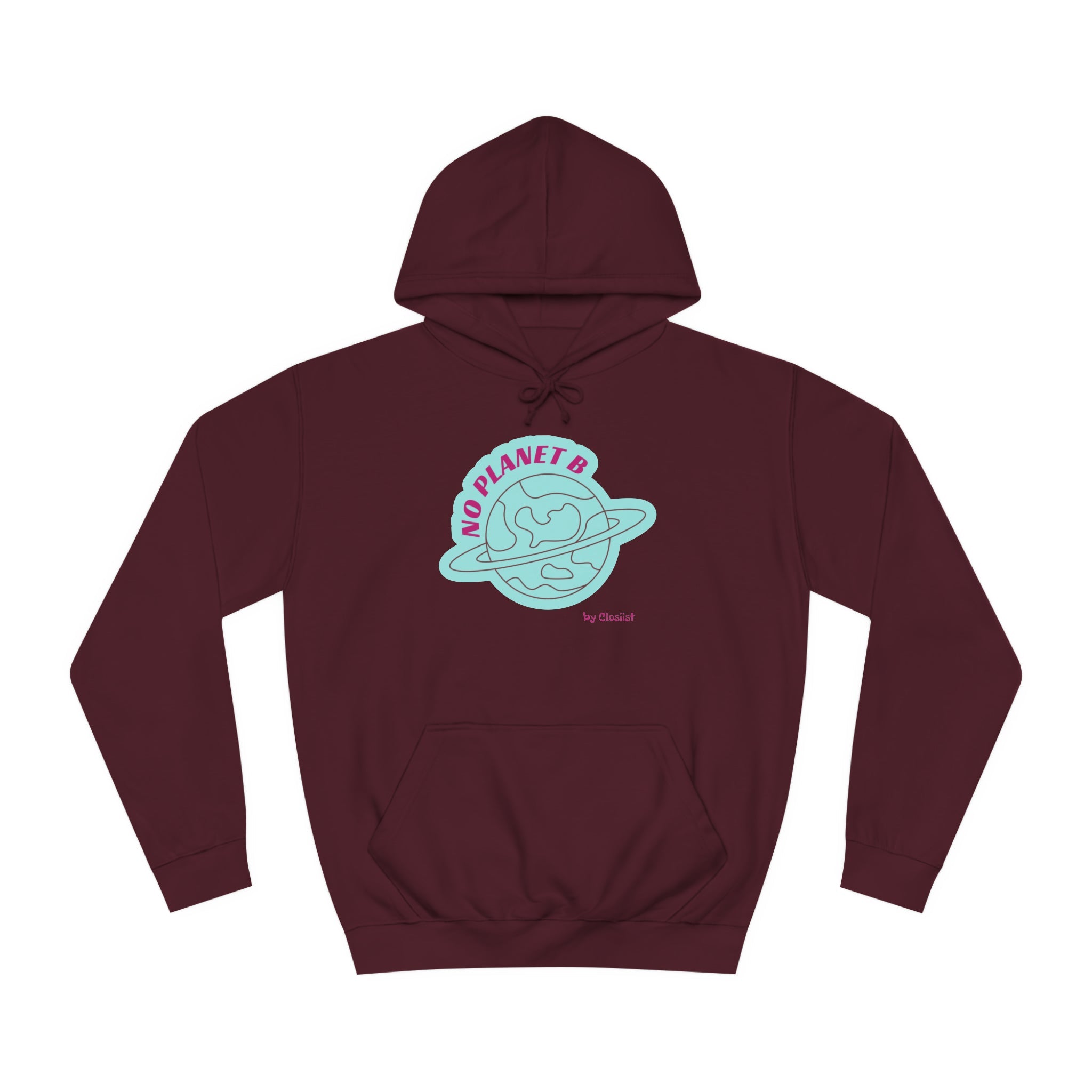 No Planet B Unisex Hoodie – Eco-Conscious Cotton Blend Sweatshirt