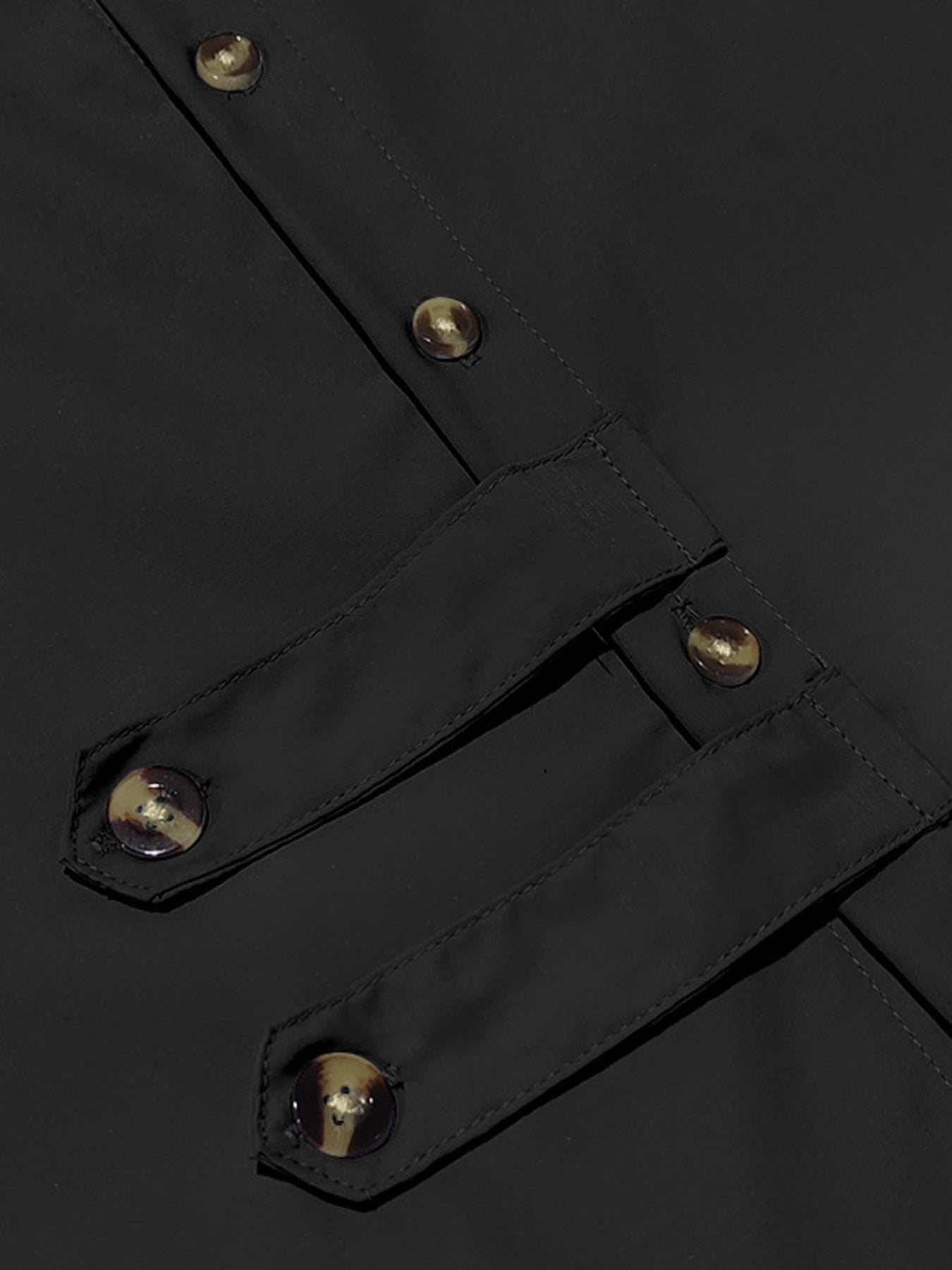 Men's Full Size Casual Button-Up Shirt Plus Size