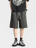 Men's Full Size Casual Loose-Fit Drawstring Shorts Plus Size