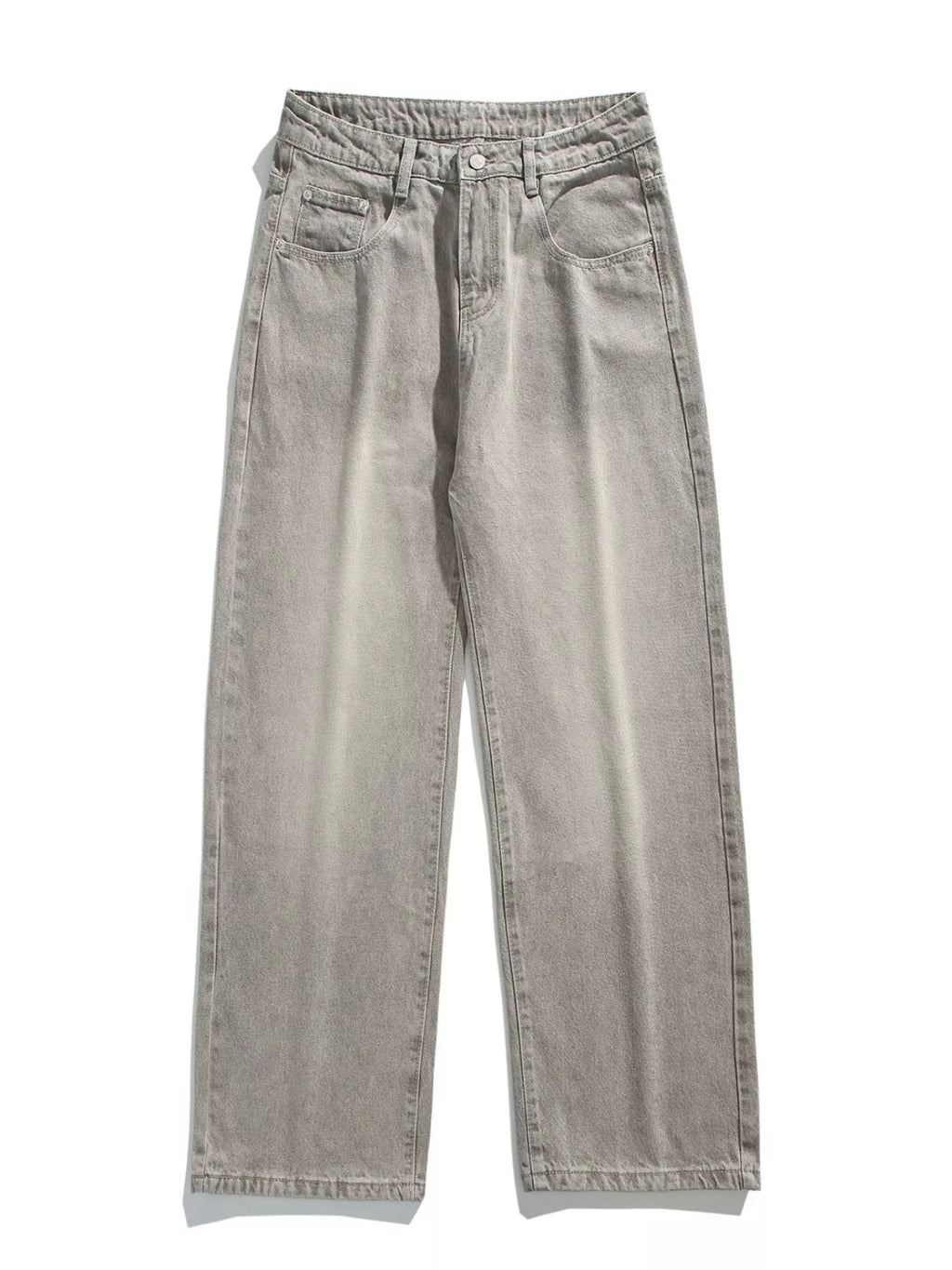 Men's Vintage Wash Wide Leg Jeans