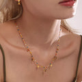 18K Gold-Plated Heart Charm Necklace